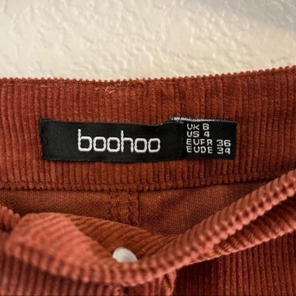 BUTTON THROUGH CORD MINI
SKIRT - Picture 3 of 4